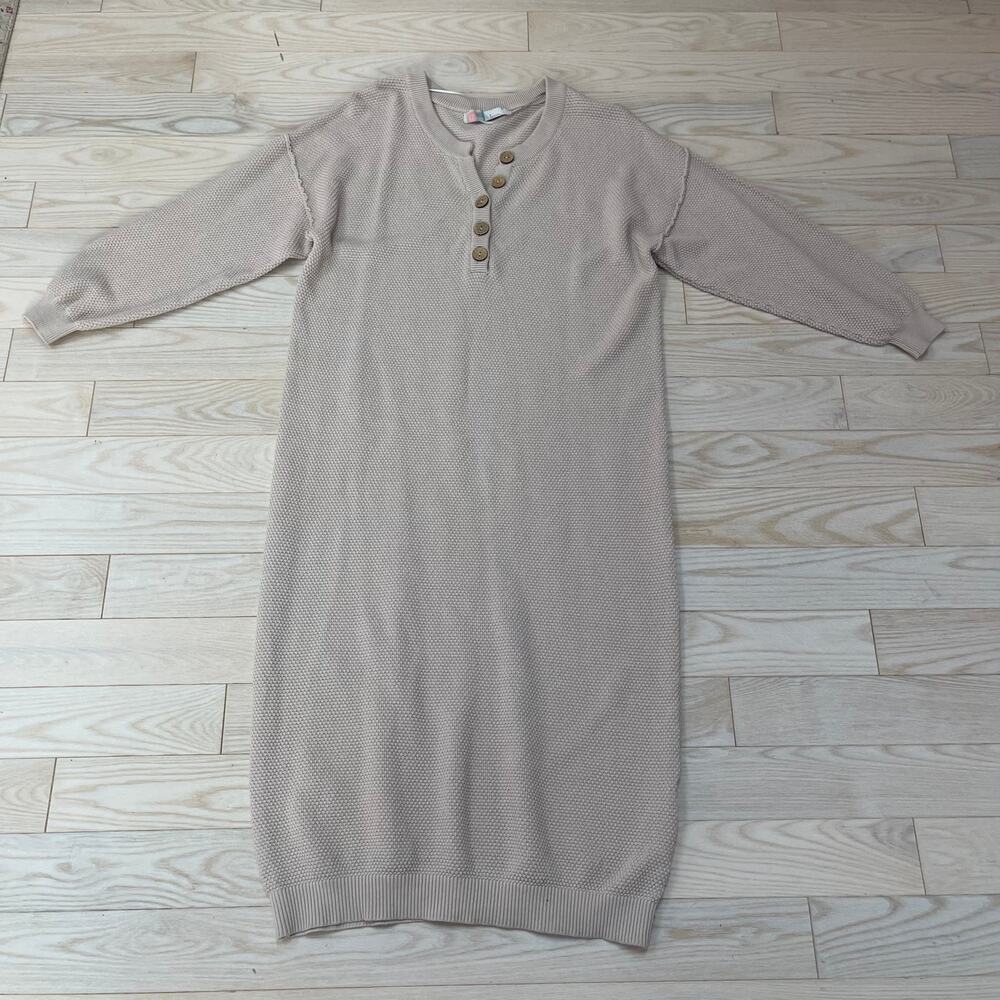 Free People Beach Hailee Sweater Knit Midi Dress - Picture 2 of 12